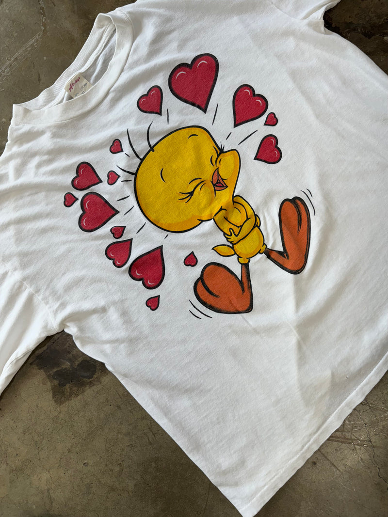 Always Tweety Heart Tweety Bird Tee