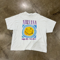 Nirvana Smiley Face Logo Tee