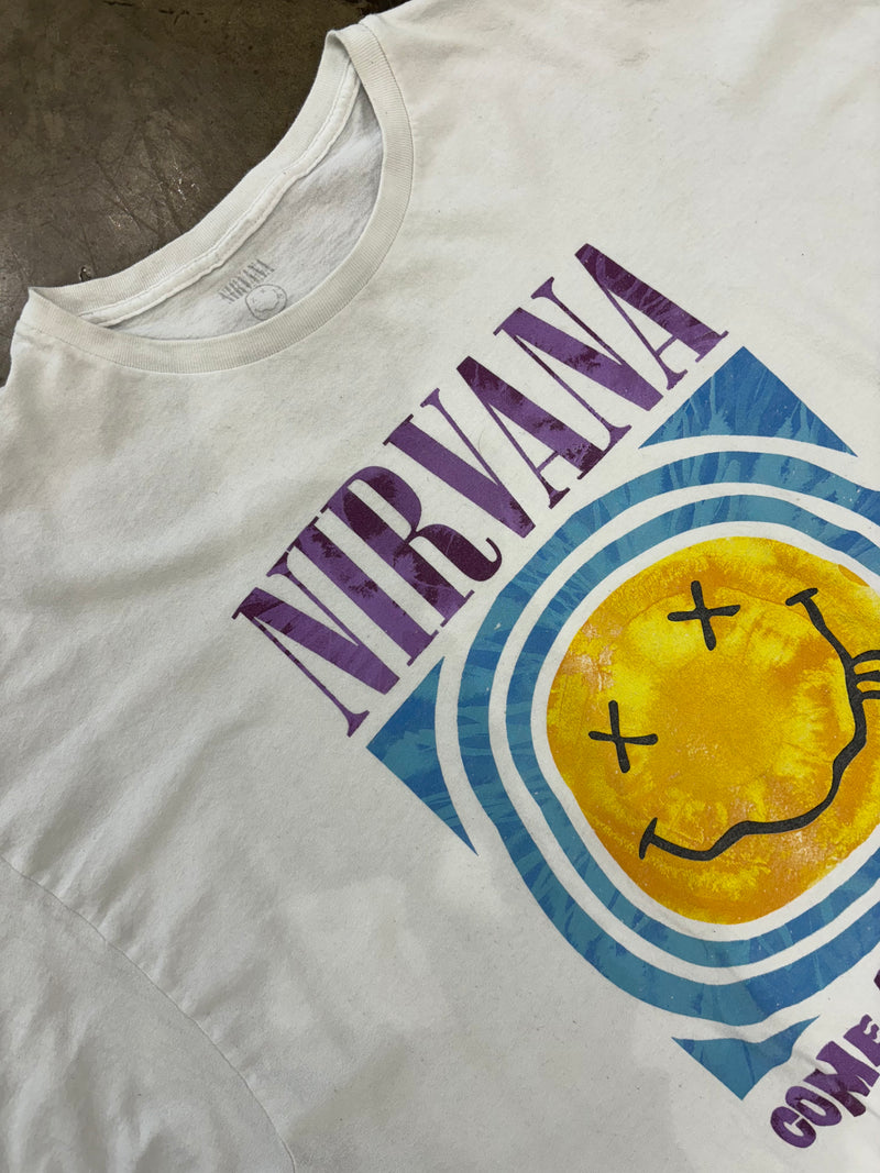 Nirvana Smiley Face Logo Tee