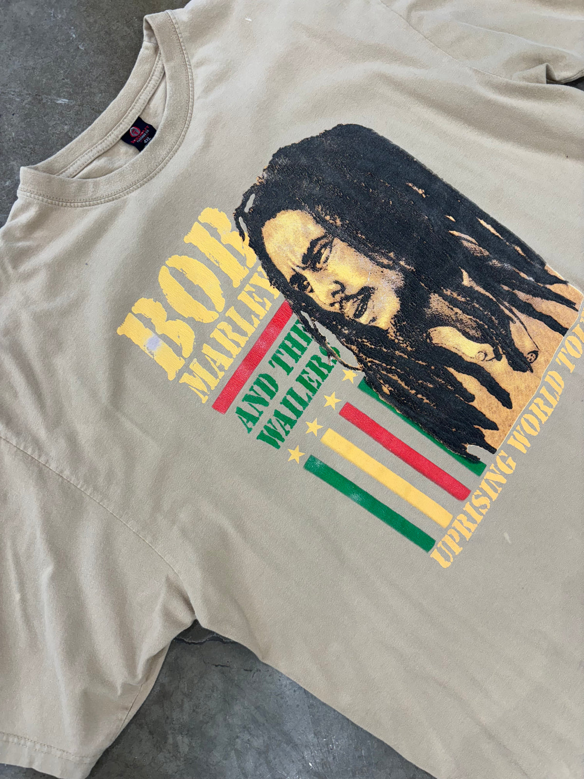 Bob Marley and The Wailers Uprising Tour Tee