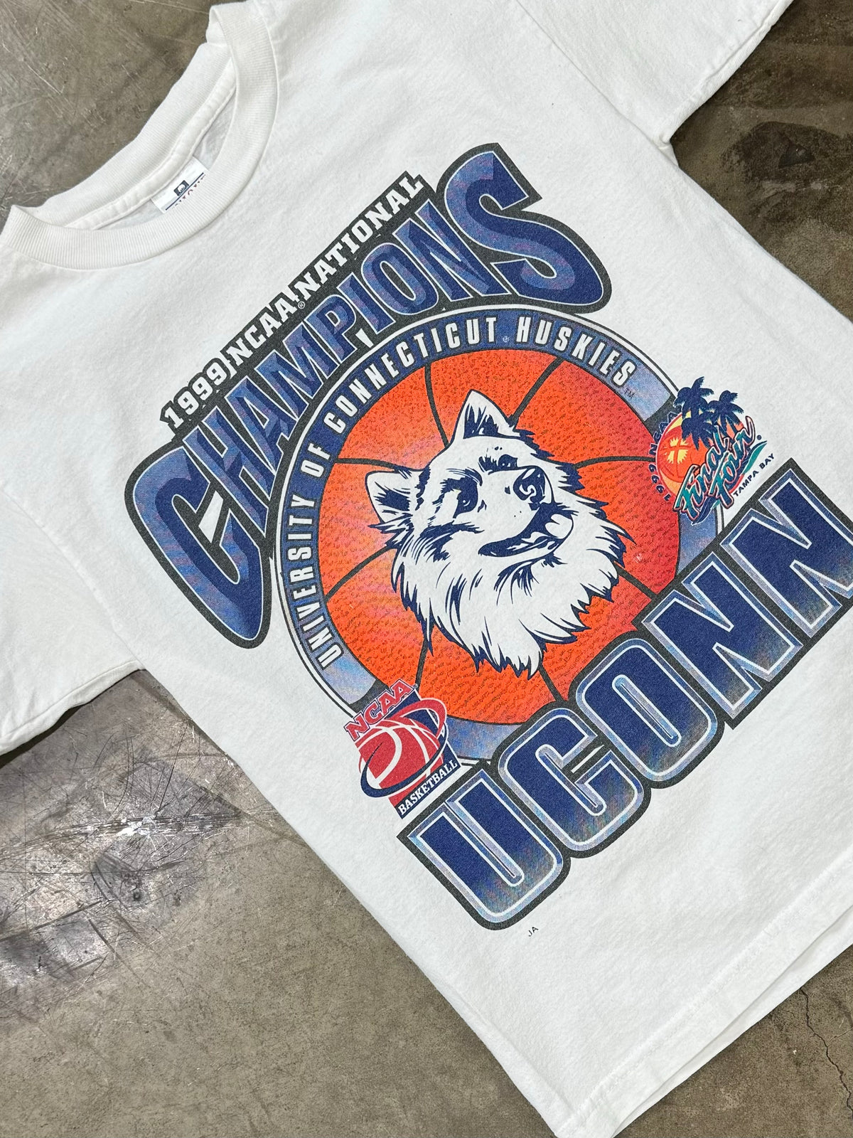 NCAA National Champs UCONN Tee