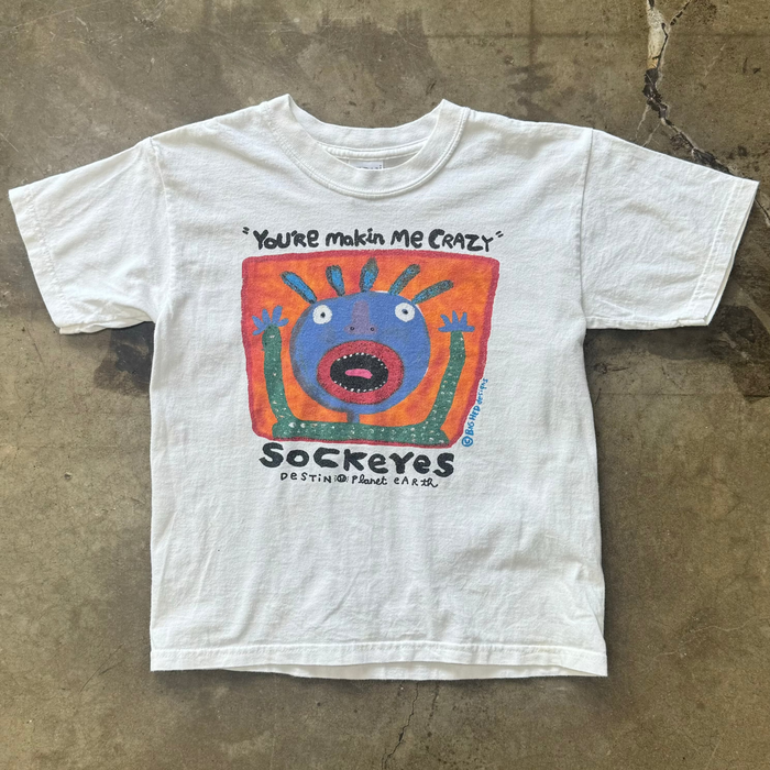 Sockeyes Alien Destin Planet Earth Making Me Crazy Tee