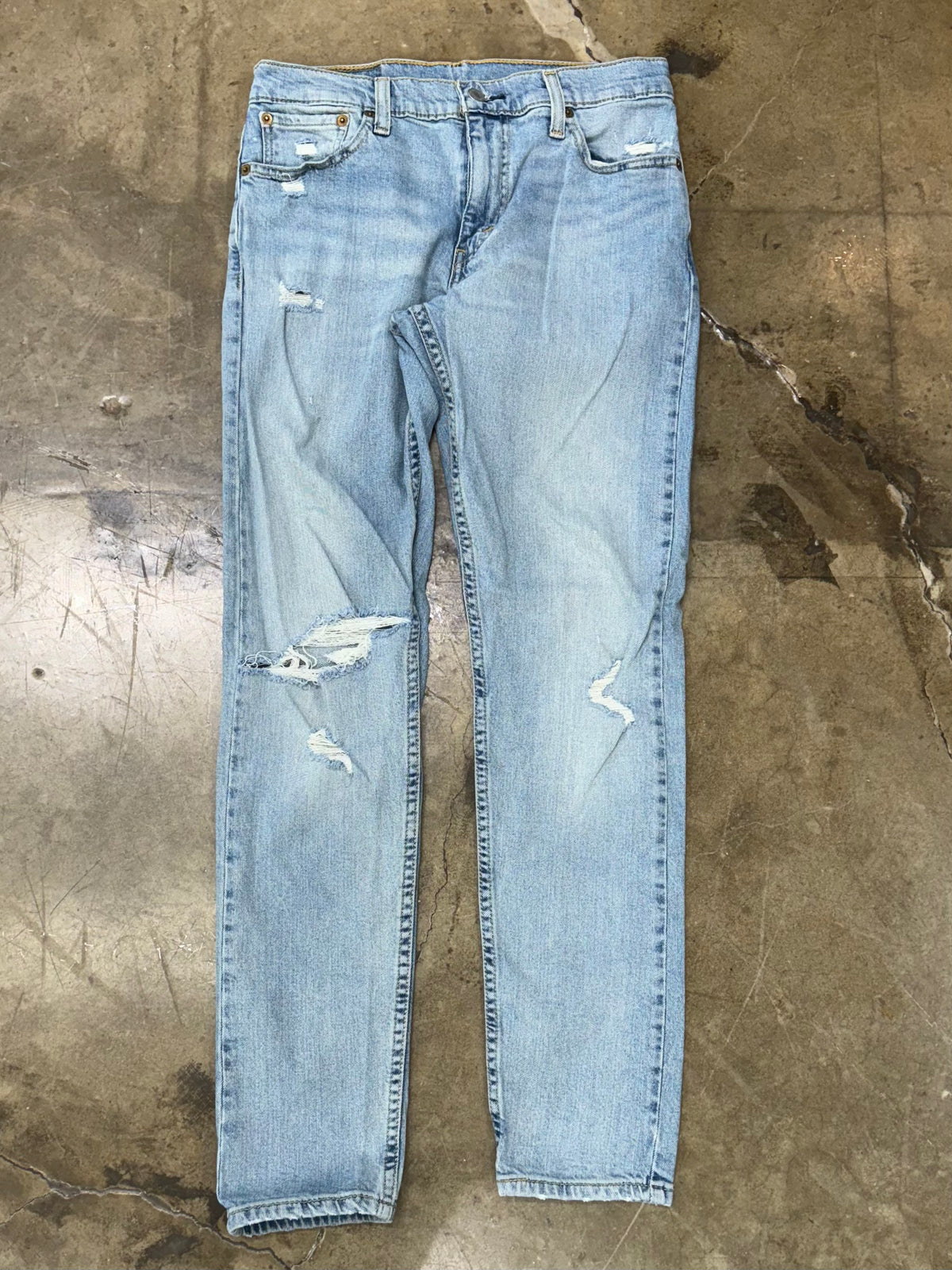 Levi’s 512 Distressed Jeans