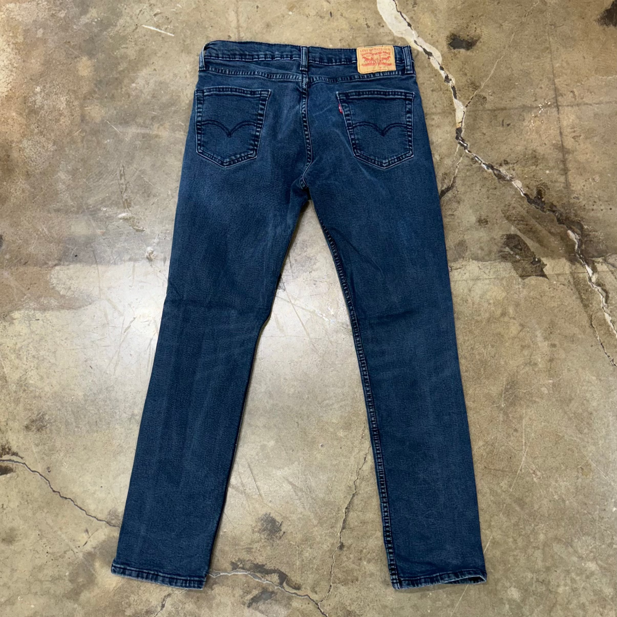 Levi’s 512 Washed Black Denim Jeans