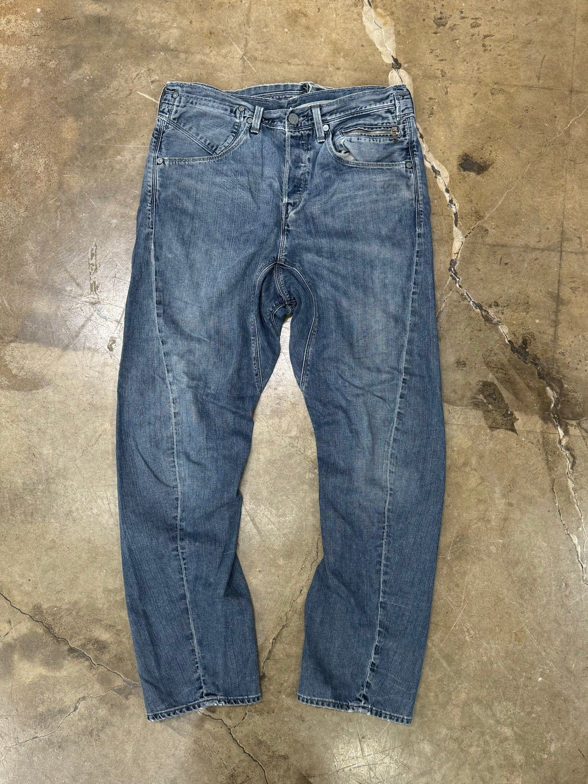 Levi Engineered Back Buckle Jeans