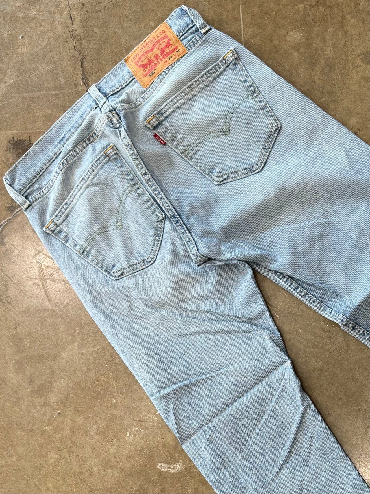 Levi’s Light Wash Denim Jeans