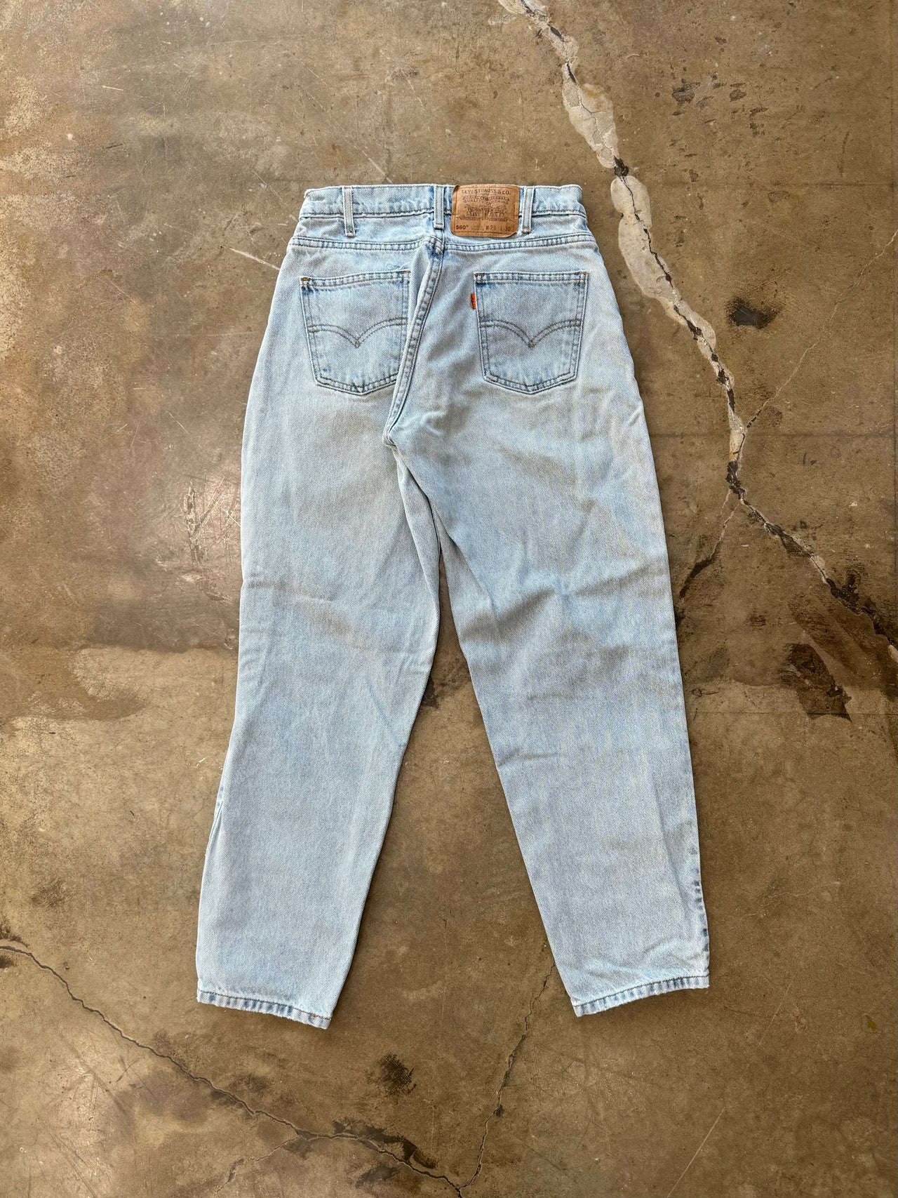 Levi’s 560 Light Wash Denim Jeans