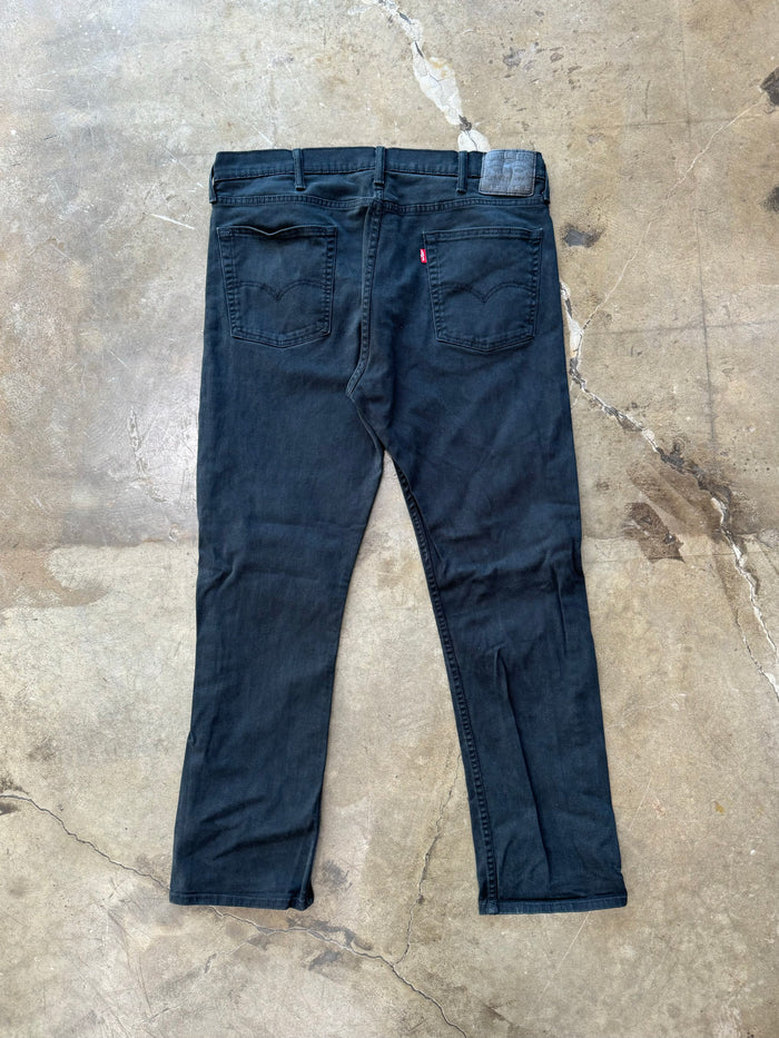 Levi’s 513 Straight Leg Black Denim Jean