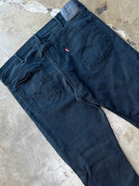 Levi’s 513 Straight Leg Black Denim Jean