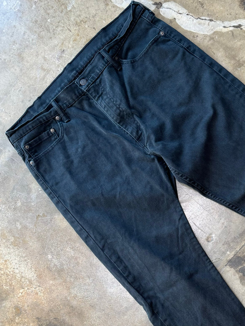 Levi’s 513 Straight Leg Black Denim Jean