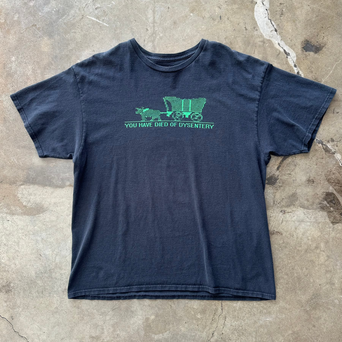 Oregon Trail Video Game You Have Died Of Dysentery Tee