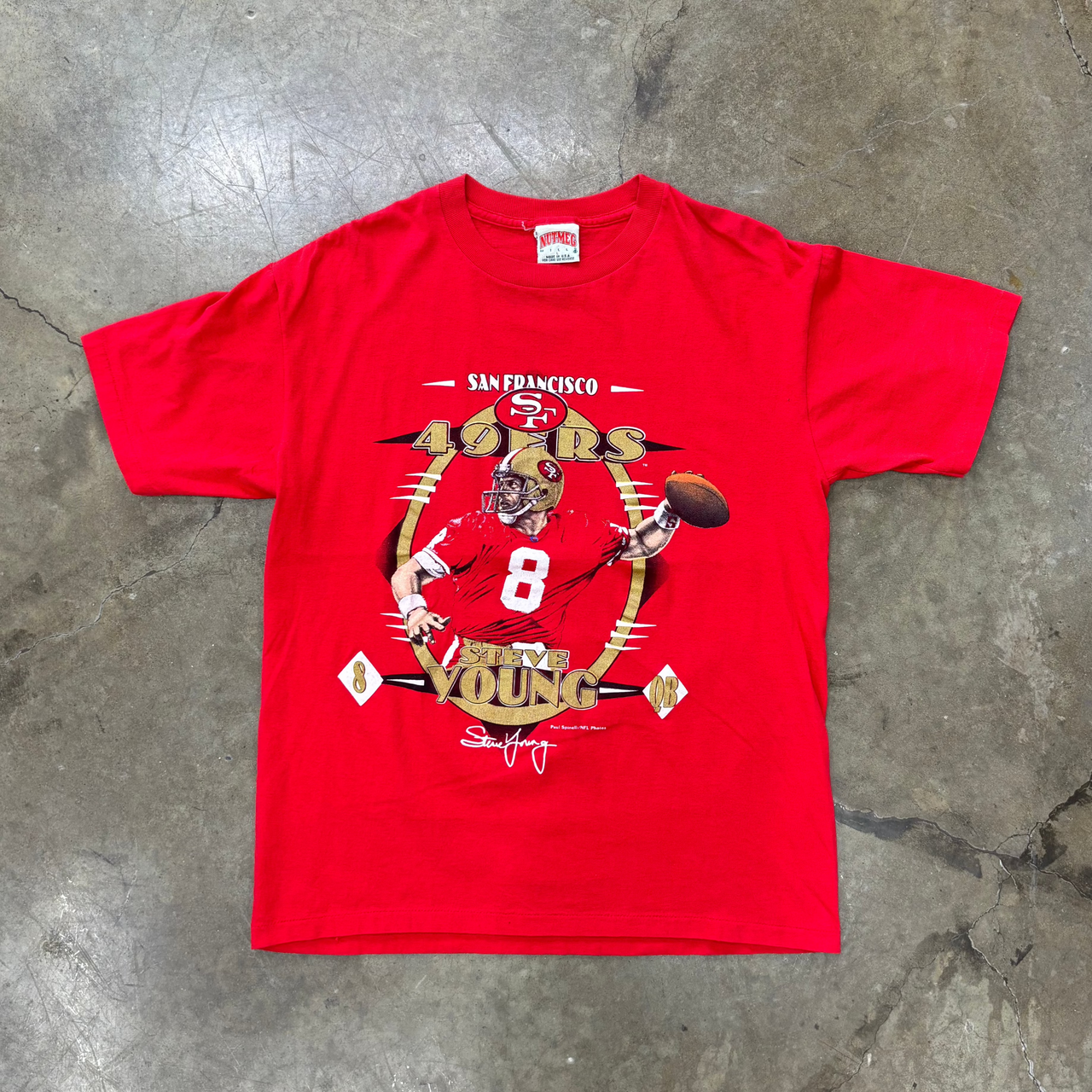 Steve Young San Francisco Single Stitch Tee