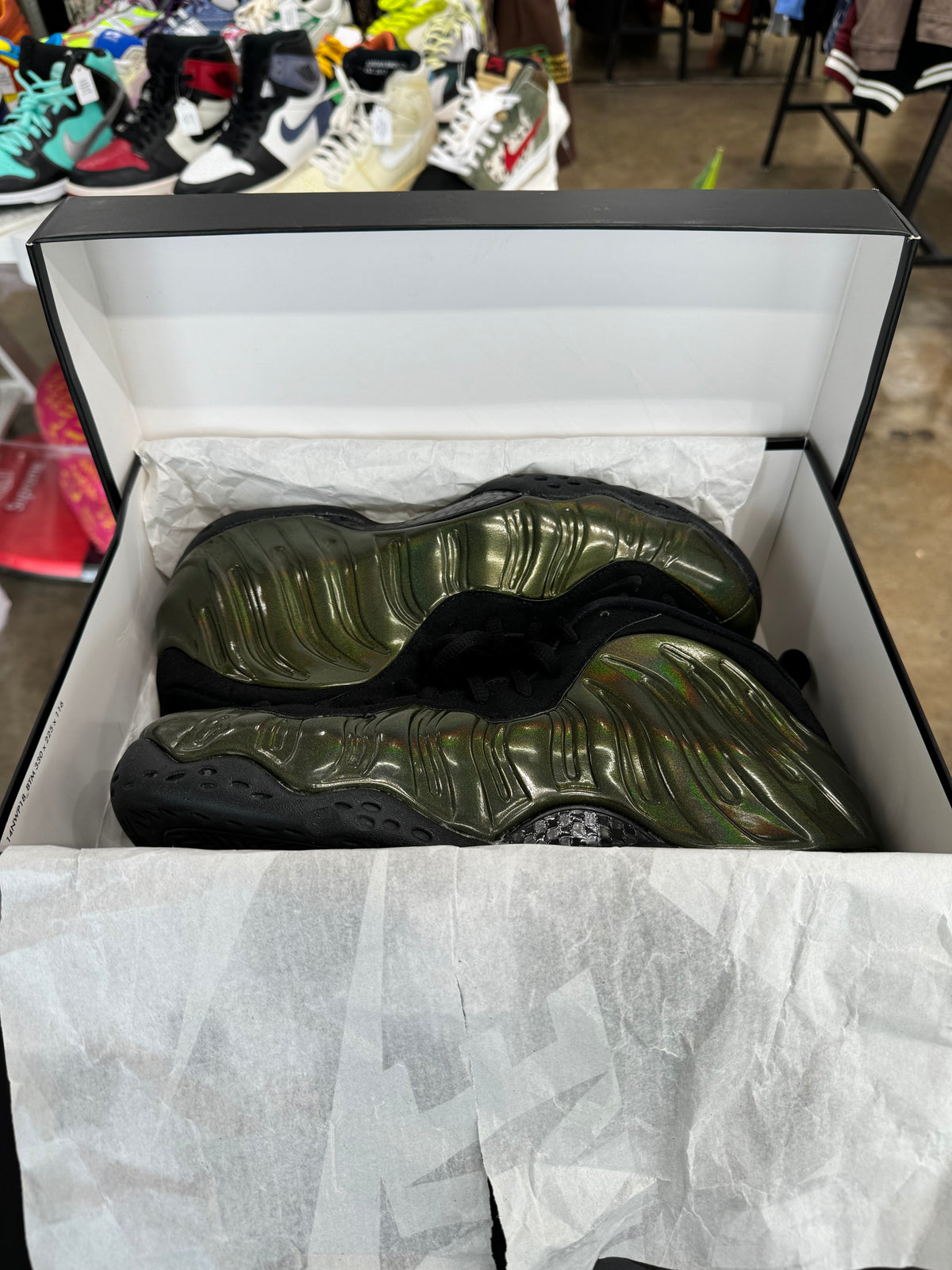 Nike Air Foamposite One Legion Green Sz. 10.5