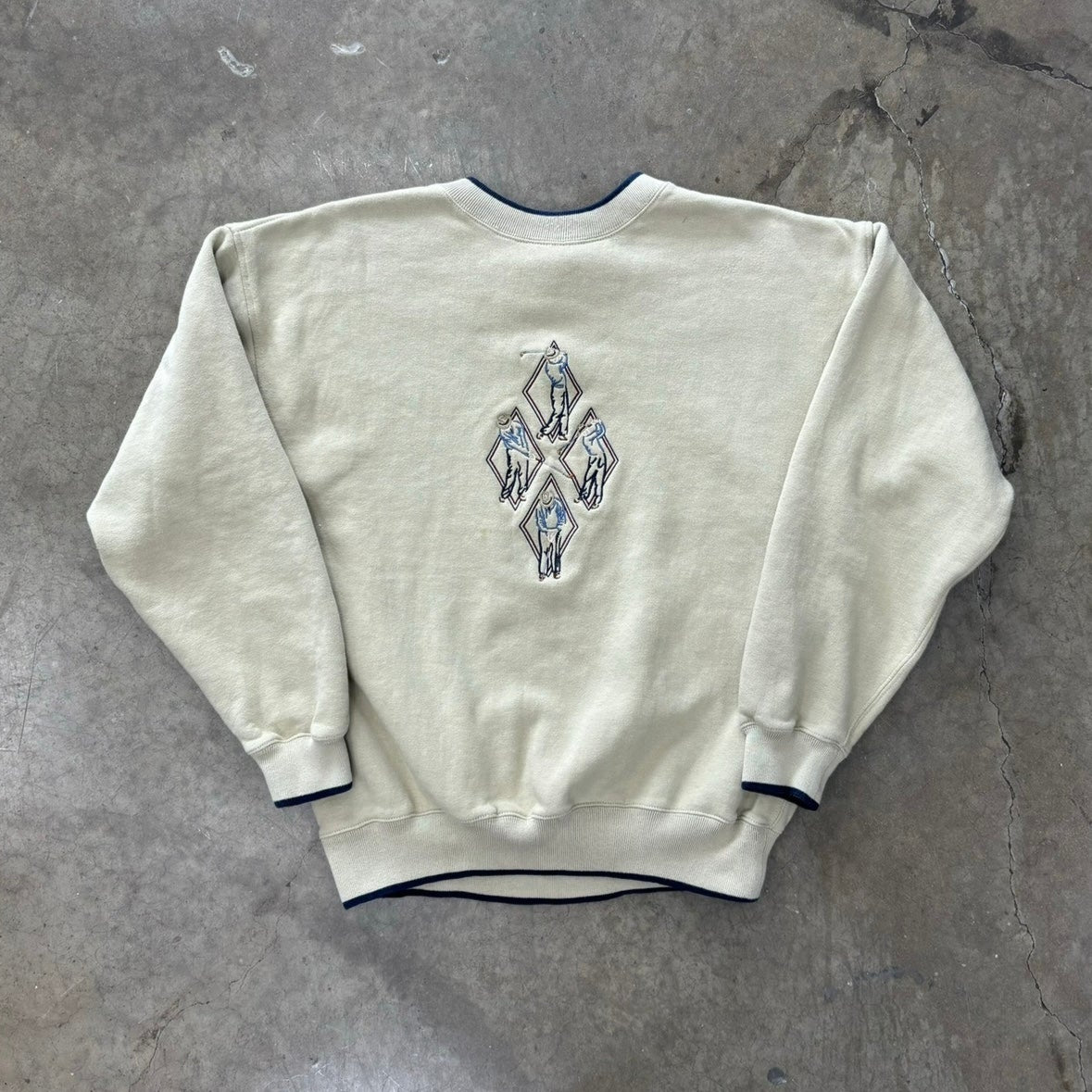 Golf Embroidered Crewneck