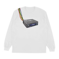 JACKBOYS Cord Cutters LS Tee - White