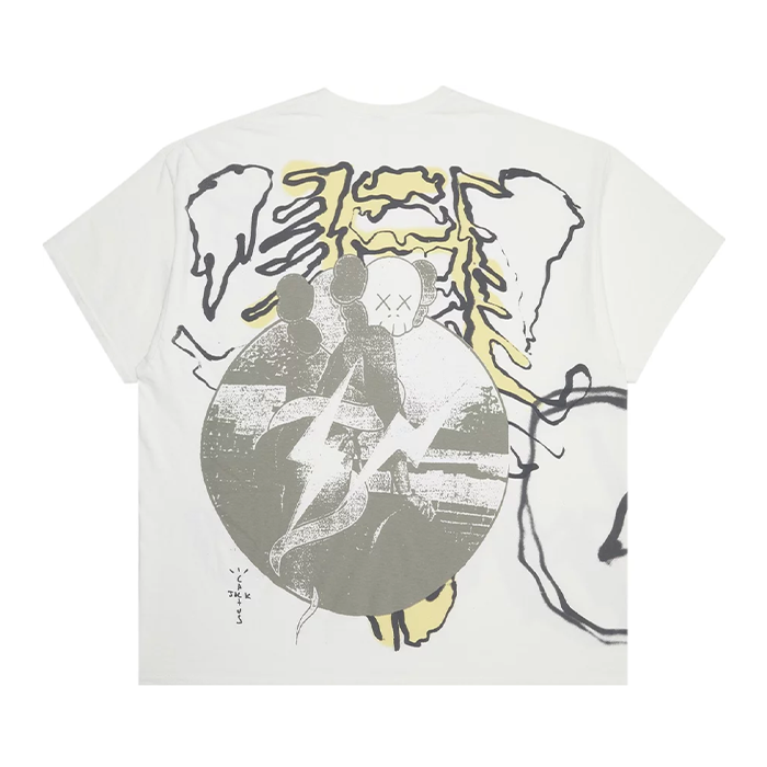 Fragment x KAWS Tee - White