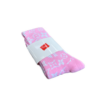 Not Louis Vuitton Monogram Socks - Pink