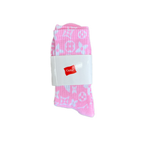 Not Louis Vuitton Monogram Socks - Pink