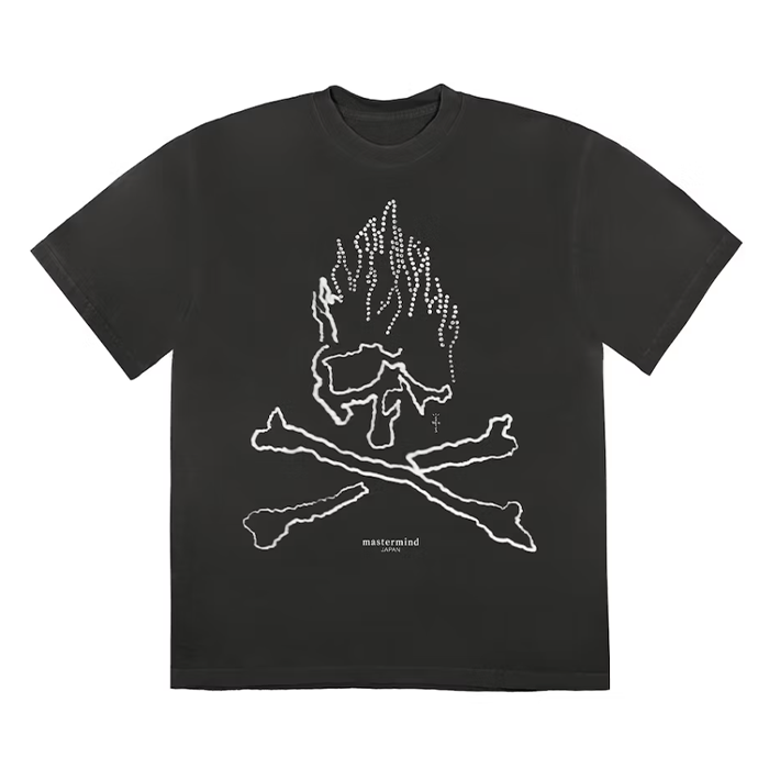 Mastermind x Skull Tee - Washed Black