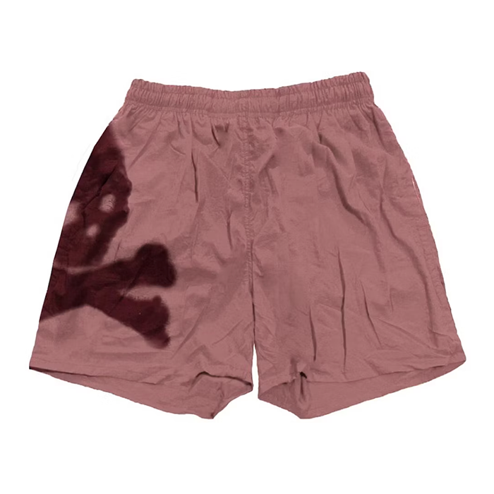 Mastermind x Skull Shorts - Washed Red