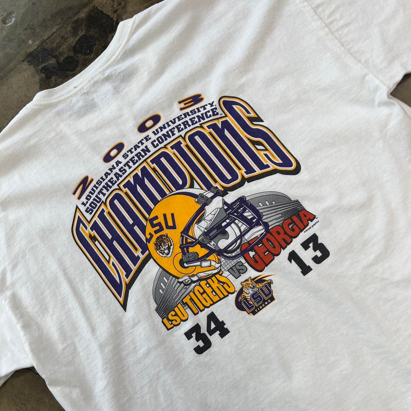 LSU Champions LSU Tiger vs. Georgis Tee