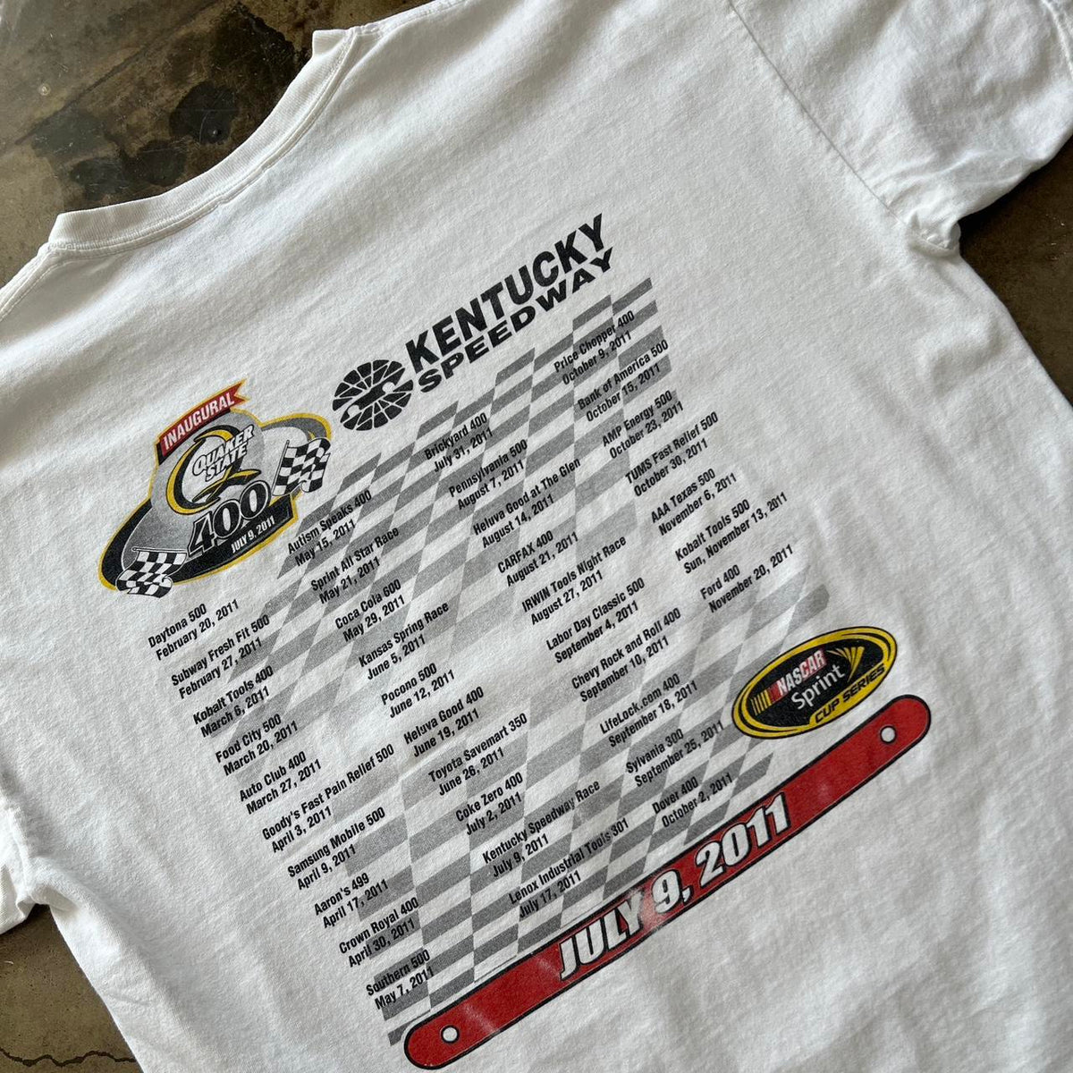 NASCAR Action Under The Lights Speedway Tee