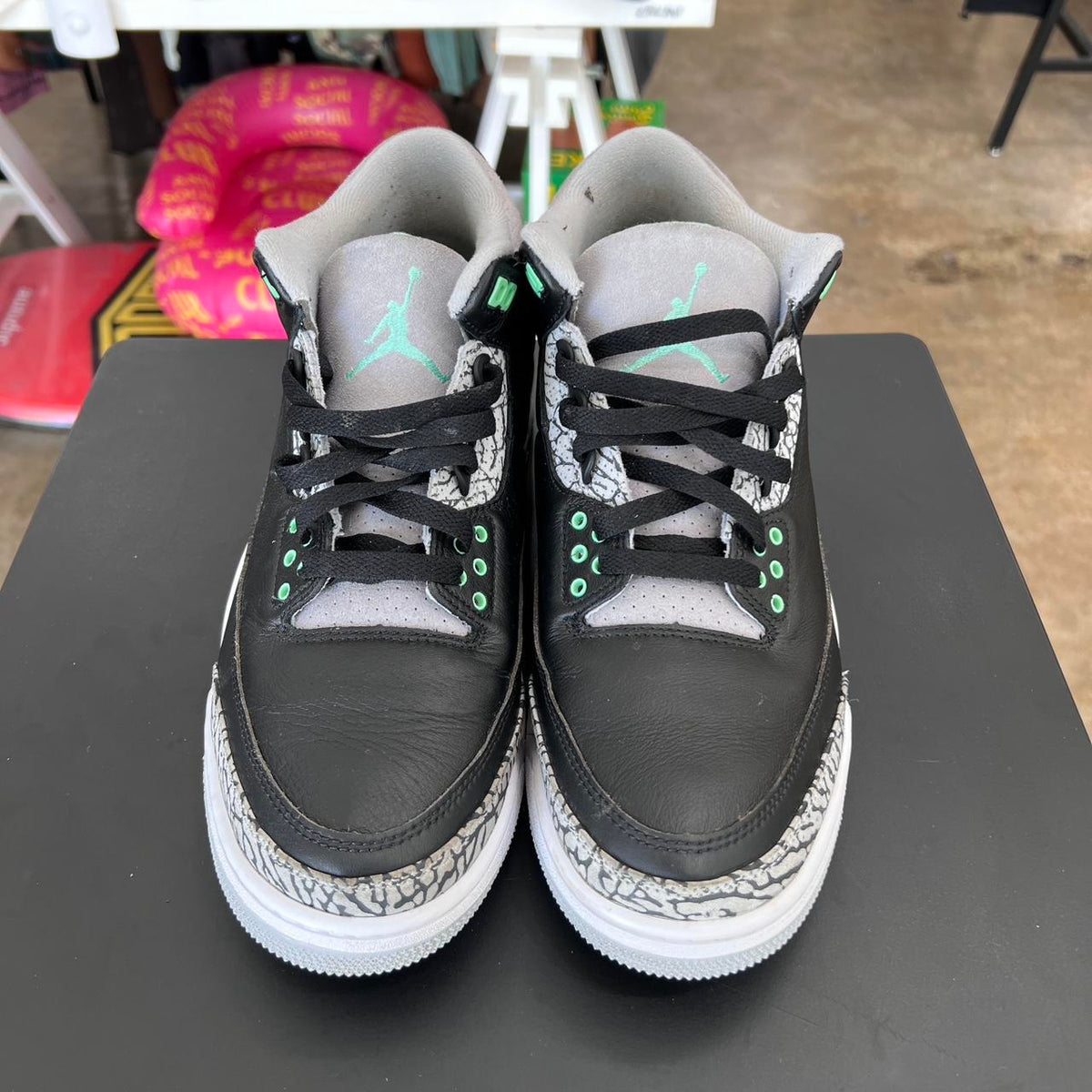 Air Jordan 3 Green Glow