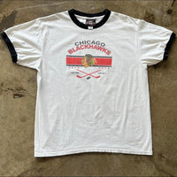 Chicago Black Hawks Old Time Hockey Tee