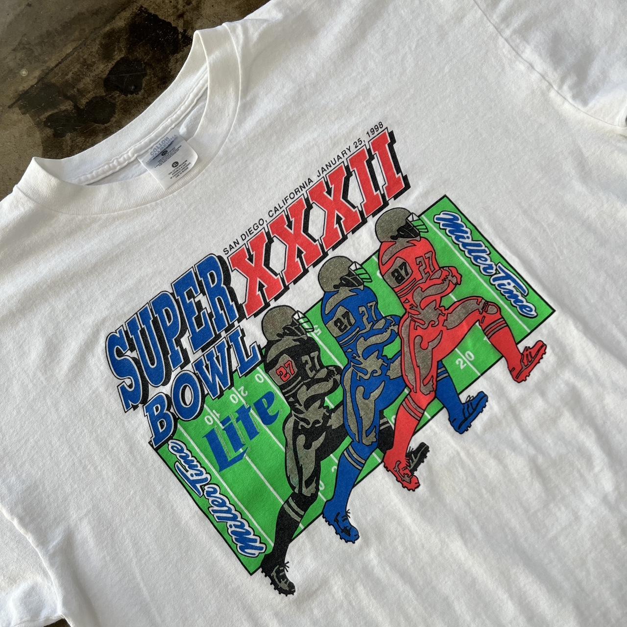 Super Bowl XXXII Miller Lite Time Tee