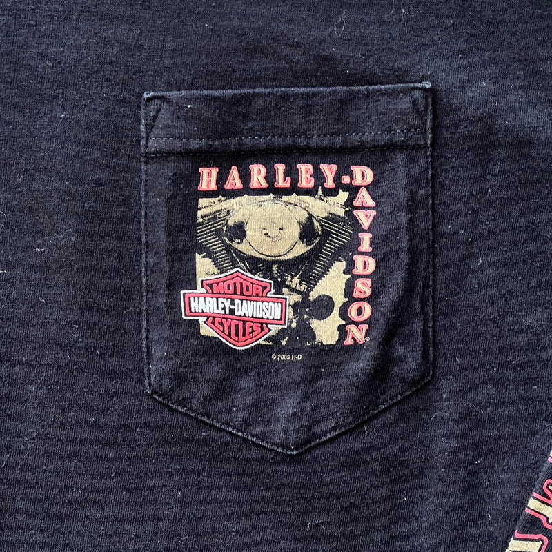 Harley Davidson House of Thunder Morgan Hill Long Sleeve Tee