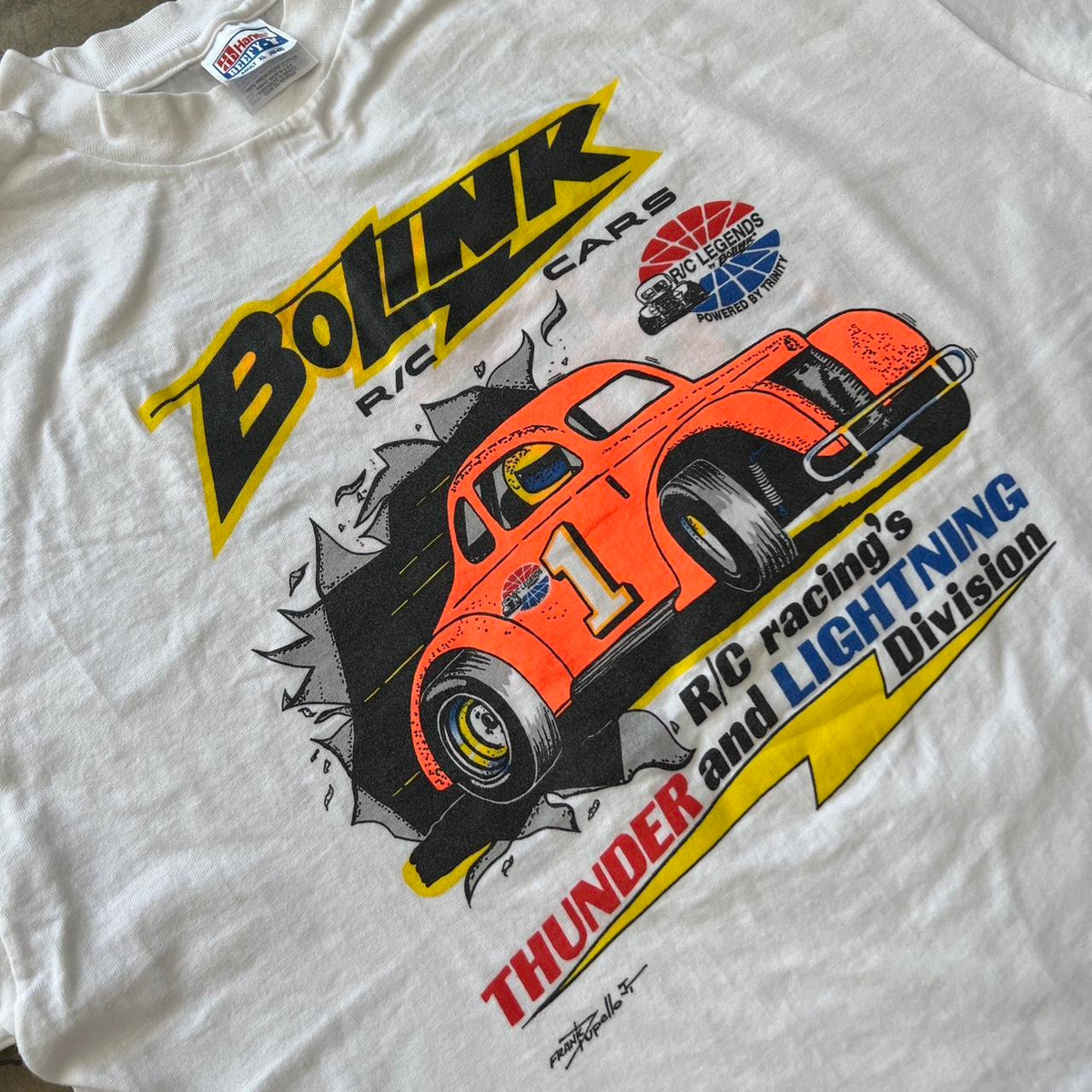 Bo Link Thunder and Lighting Divison Race Tee