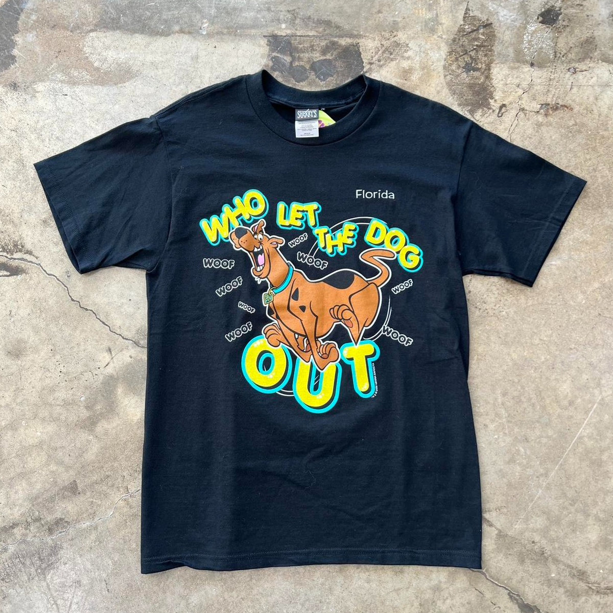 Scooby Doo Who Let the Dog Out Tee