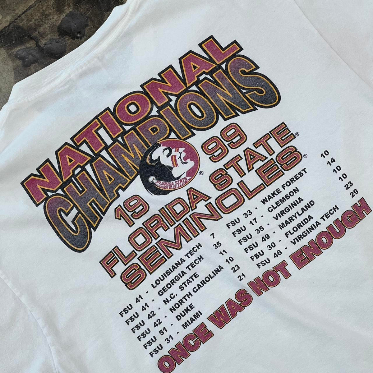 Florida State National Champions Tee