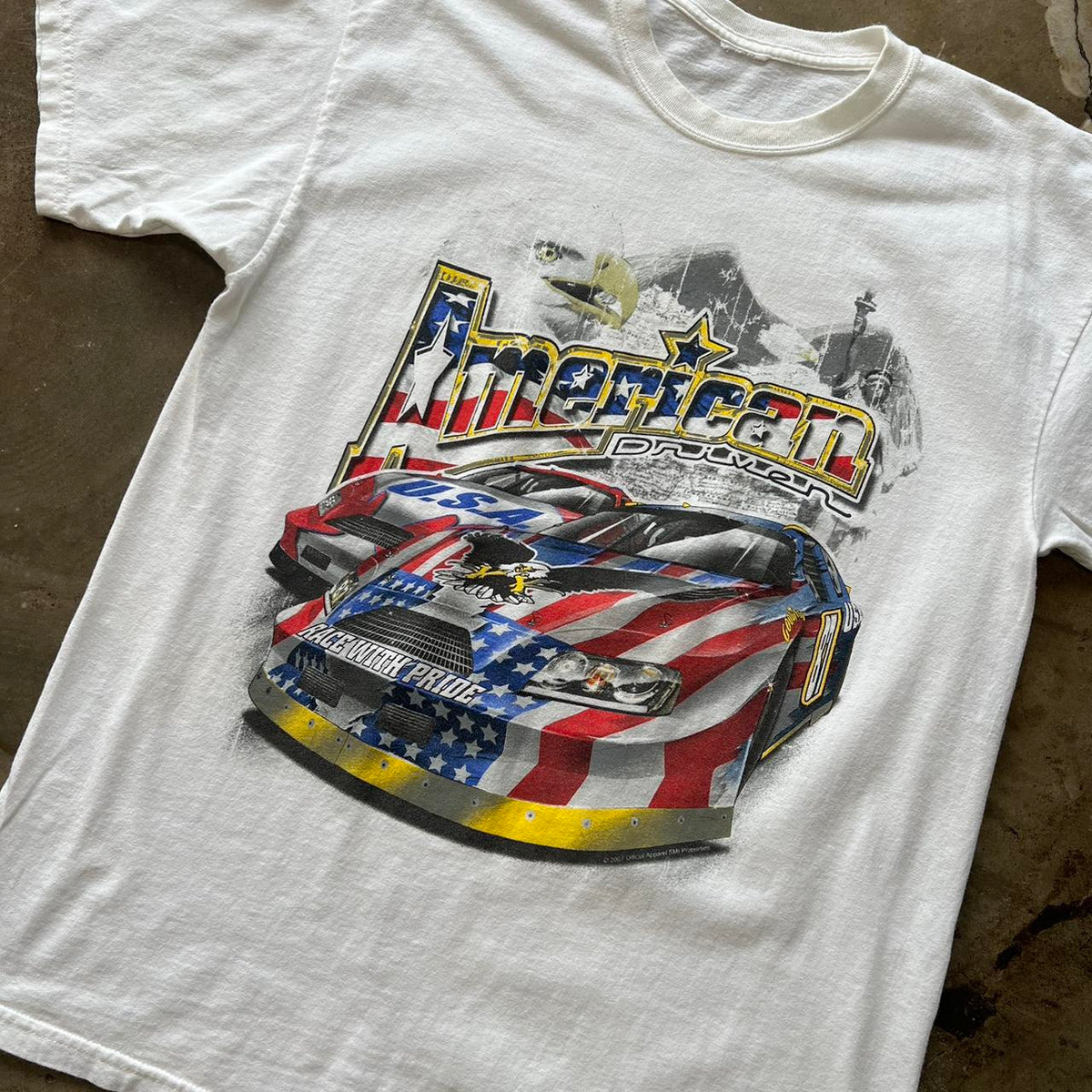 American Driven Race with Pride Tee