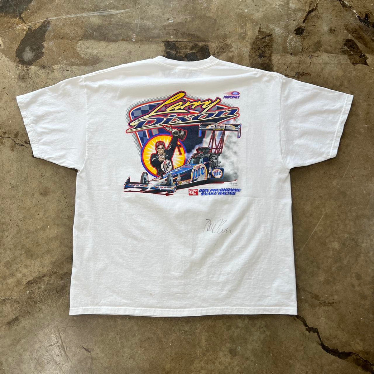 Larry Dixon Snake Racing Tee