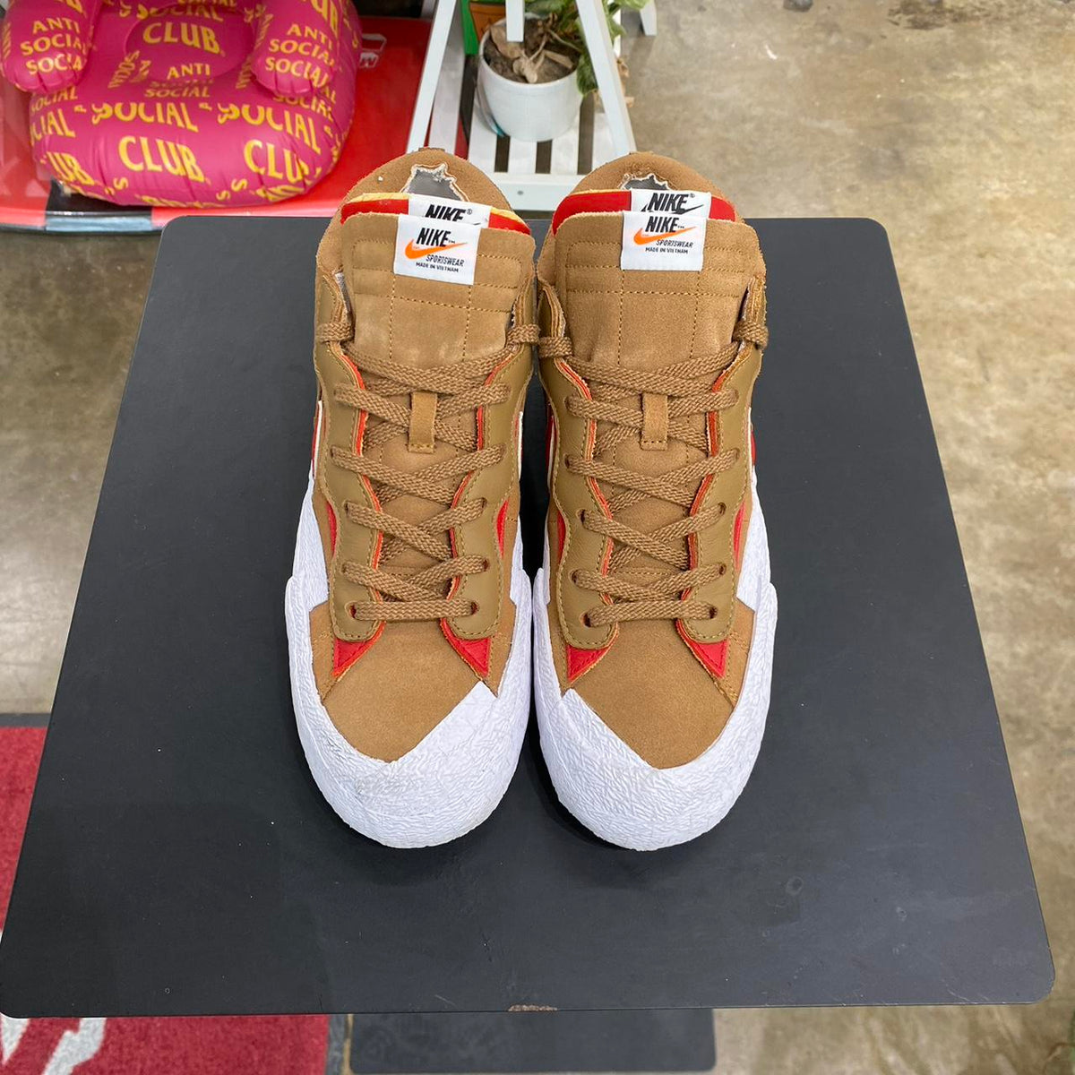 Sacai x Blazer Low British Tan (11)