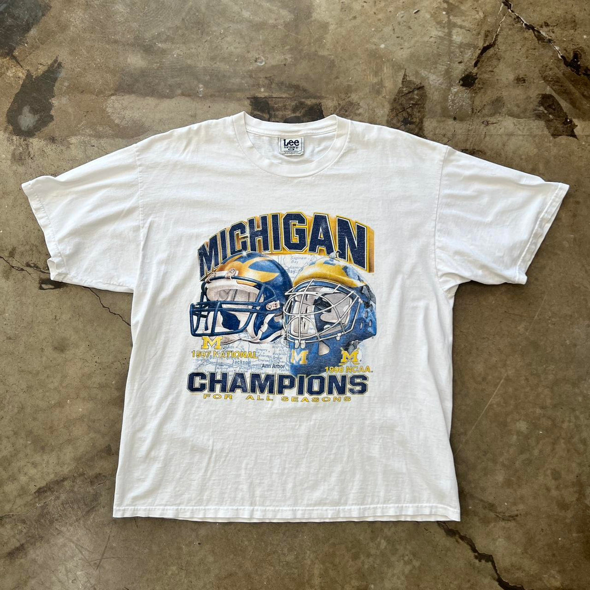 NCAA Michigan Champions Tee