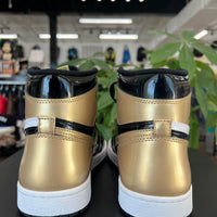 Air Jordan 1 Patent Gold Toe