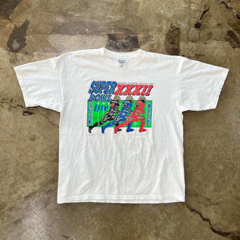 Super Bowl XXXII Miller Lite Time Tee