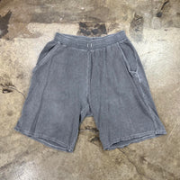 John Elliott Season Seven Ribbed Grey Shorts