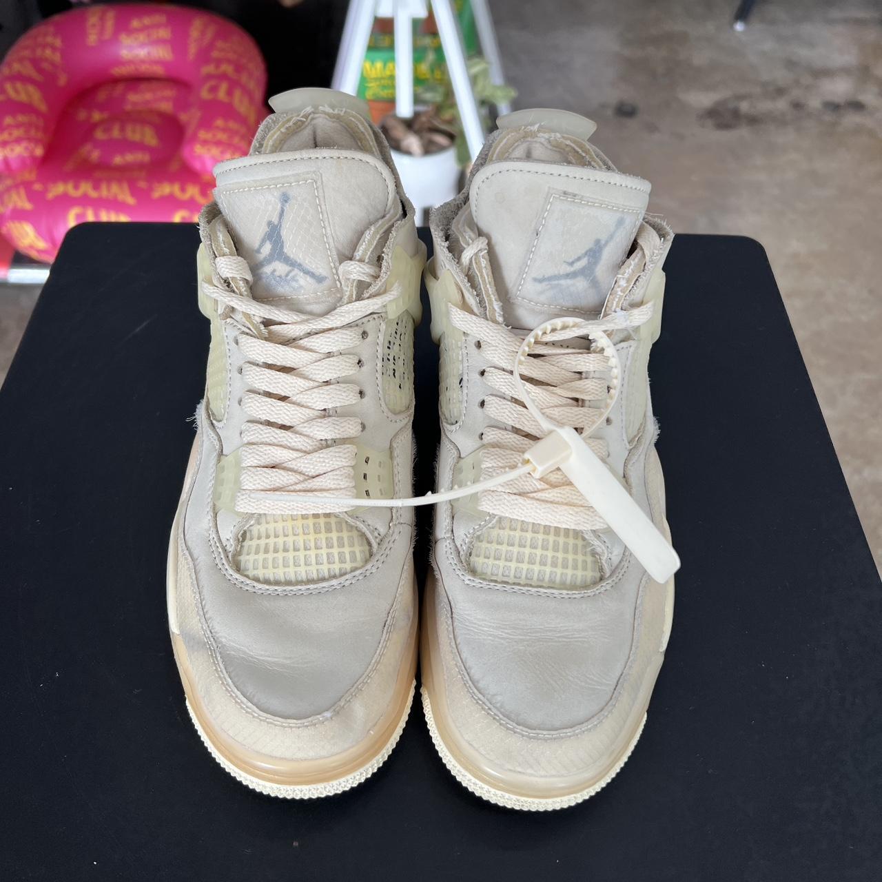 Off White x Air Jordan 4 Sail