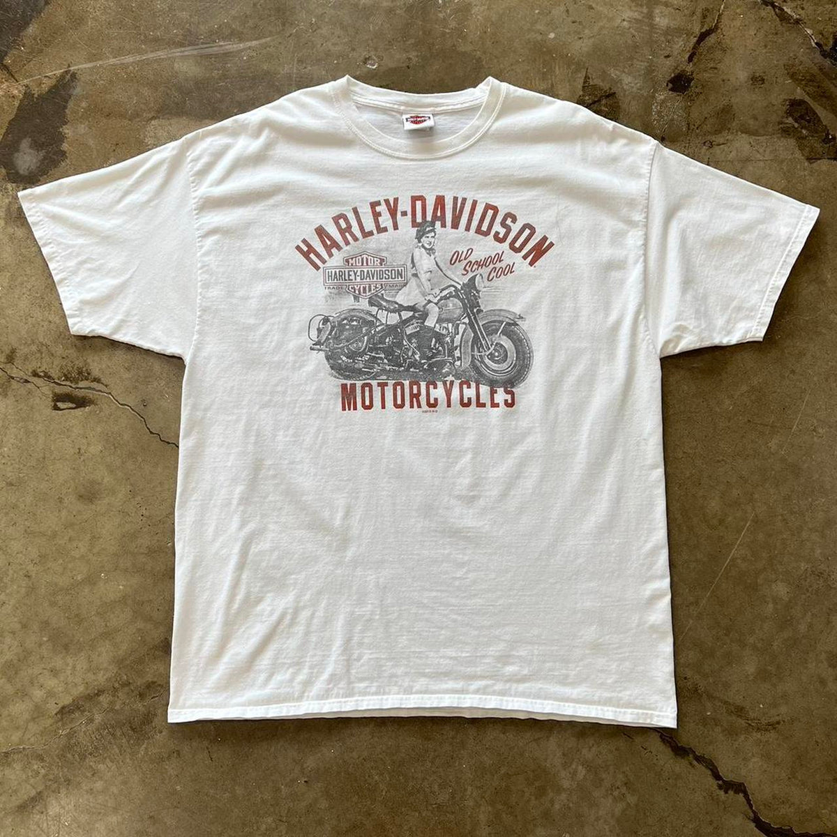 Harley Davidson Williamtown Wyoming Old School Tee