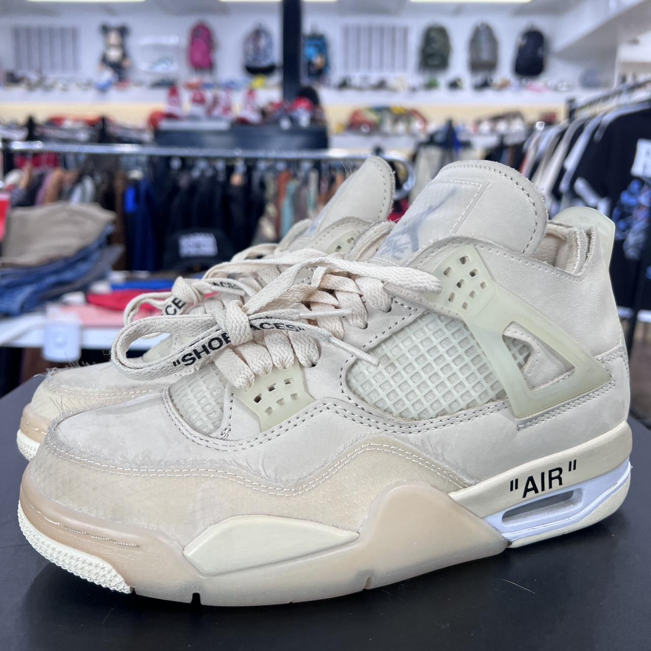 Off-White x Jordan 4 Sail W