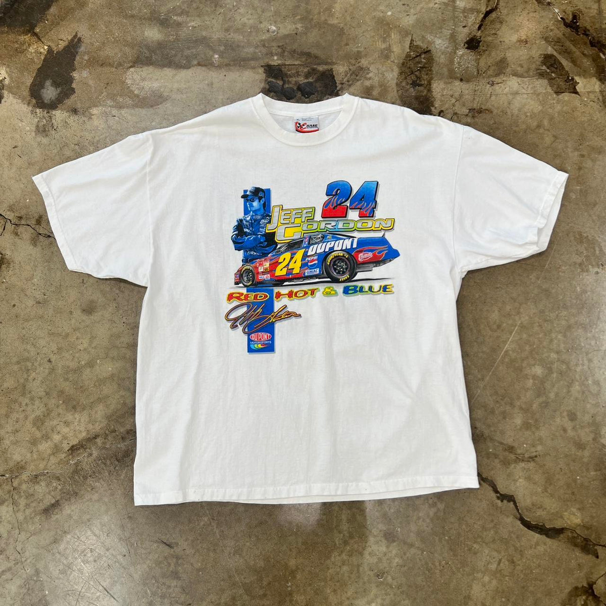 NASCAR 2003 Jeff Gordon Red Hot and Blue Tee