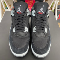 Air Jordan 4 Black Canvas