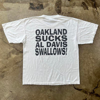 Oakland Raiders Al Davis Calvin Pee Swallows Tee