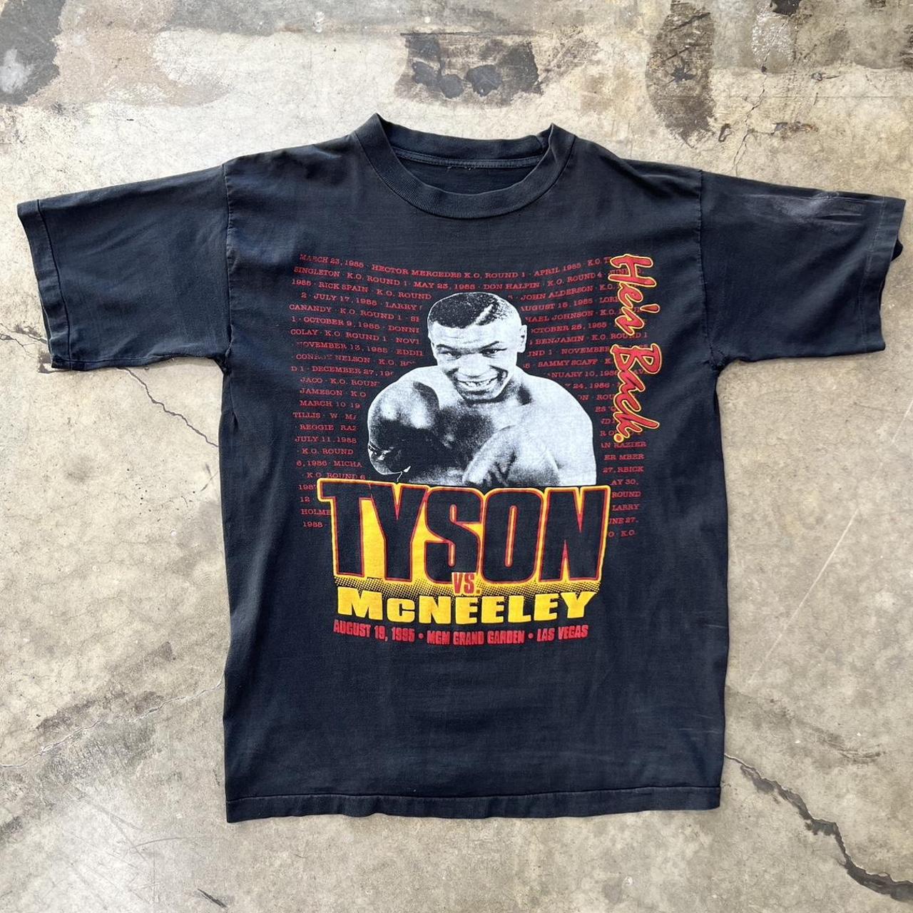 Mike Tyson vs McNeely He's Back Las Vegas Tee