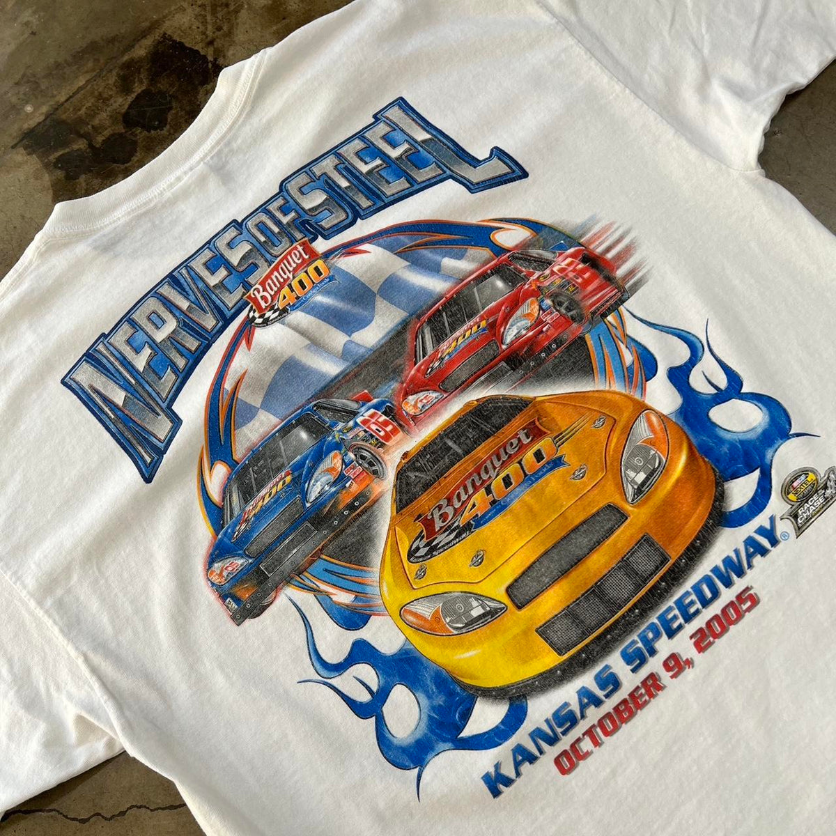 Nerves of Steel Banquet 400 Kansas Speedway Tee