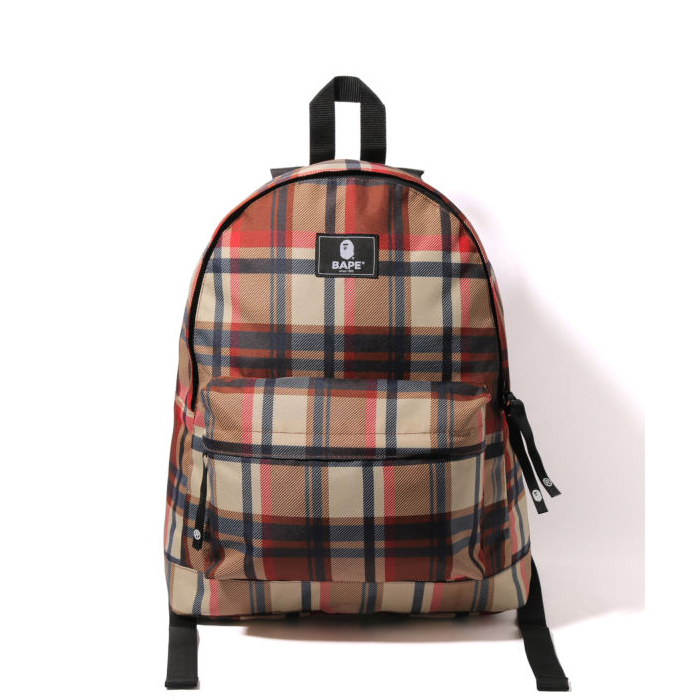 Premium Happy New Year Backpack - Plaid