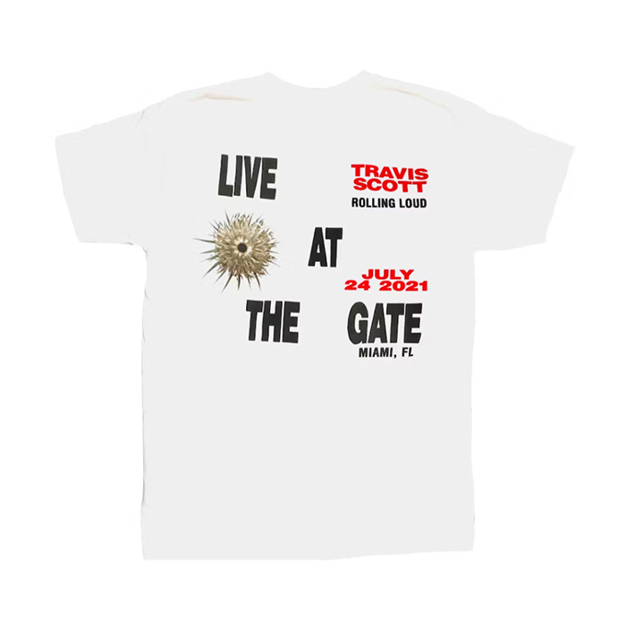 Rolling Loud Live at the Gate Portal Tee - White